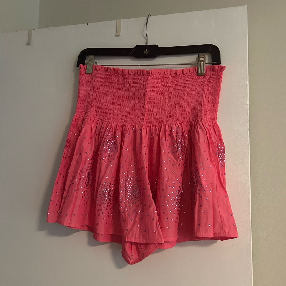 QUEEN OF SPARKLES Pink Shorts